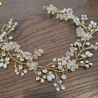 結婚式 ヘッドドレス ヘアアクセサリー(ヘッドドレス/ドレス)