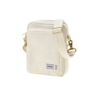 ポーター(PORTER)のPORTER x JJJJound Passport Bag "White"(ショルダーバッグ)