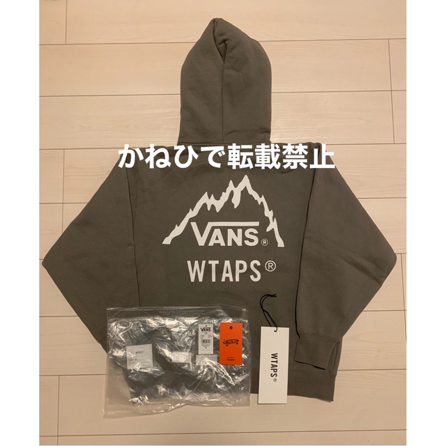 Olive WTAPS x VANS ALPS / HOODY. CTPL 1