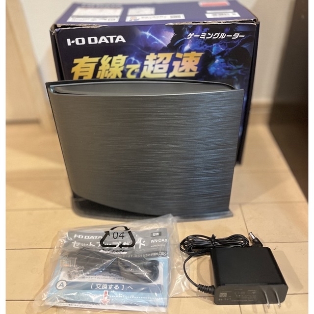 IODATA - IO DATA WN-DAX3000QR wifi 線LAN ゲーミングルーターの通販 by E-Camp's shop