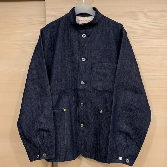 22AW NICENESS BRIAN / ファイヤーマンデニムジャケット M | gulatilaw.com