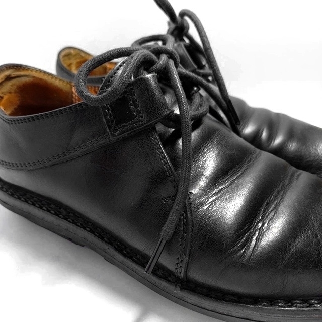 trippen(トリッペン)のtrippen✨トリッペン レザーシューズ 36 ブラック 23-23.5cm レディースの靴/シューズ(ローファー/革靴)の商品写真