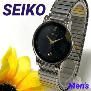セイコー(SEIKO)の523 SEIKO セイコー メンズ 腕時計 新品電池交換済 クオーツ式 デイト(腕時計(アナログ))