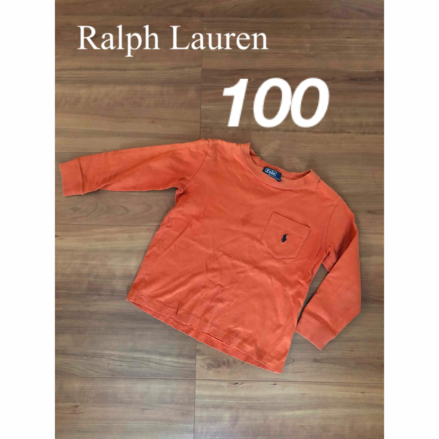 POLO RALPH LAUREN(ポロラルフローレン)のRalph Lauren ラルフローレン　100㎝　ロンT  キッズ/ベビー/マタニティのキッズ服女の子用(90cm~)(Tシャツ/カットソー)の商品写真