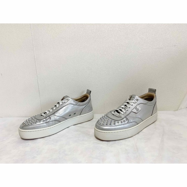 希少美品 クリスチャンルブタン スタッズ スニーカー 43 1/2 28.5㎝ 新
