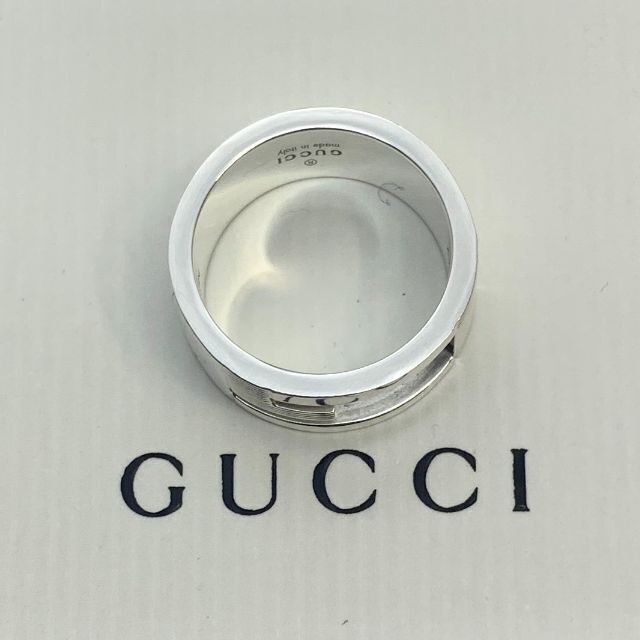 Gucci(グッチ)の105 極美品 グッチ G リング 指輪 刻印 12 日本サイズ 11 シルバー レディースのアクセサリー(リング(指輪))の商品写真