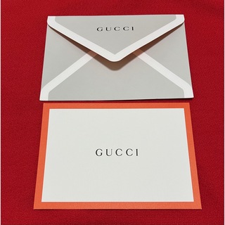 グッチ(Gucci)の新品.正規】GUCCI グッチ　メッセージカード　封筒セット(カード/レター/ラッピング)