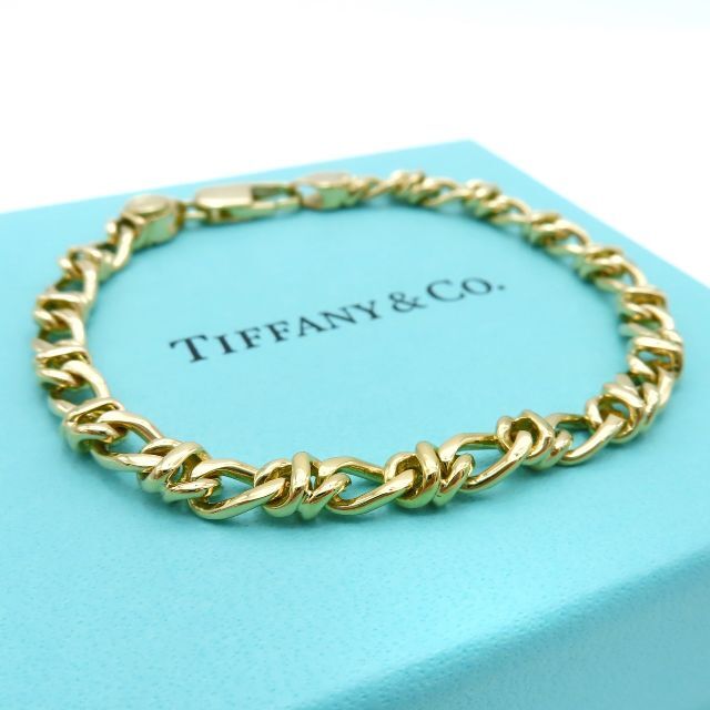 Tiffany & Co.(ティファニー)のティファニー 喜平 チェーン ゴールド ブレスレット メンズ レディース AH4 レディースのアクセサリー(ブレスレット/バングル)の商品写真