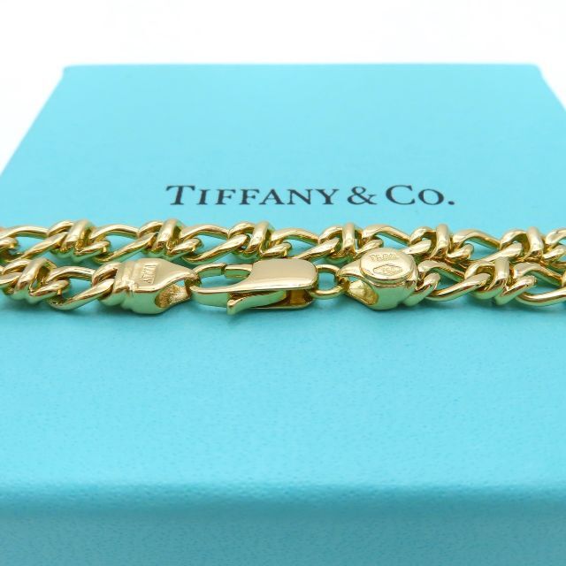 Tiffany & Co.(ティファニー)のティファニー 喜平 チェーン ゴールド ブレスレット メンズ レディース AH4 レディースのアクセサリー(ブレスレット/バングル)の商品写真