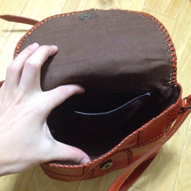 SM2(サマンサモスモス)のオレンジポシェット レディースのバッグ(ショルダーバッグ)の商品写真
