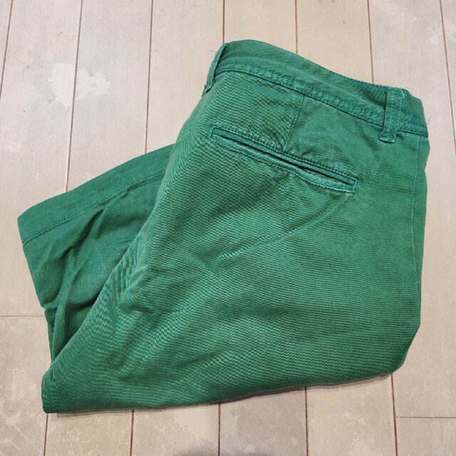BACK NUMBER(バックナンバー)の【BACK NUMBER】 緑ハーフパンツ メンズのパンツ(ショートパンツ)の商品写真