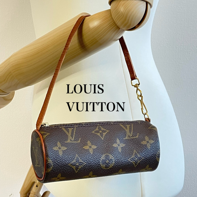 極美品　Louis Vuitton　パピヨン　ミニバッグ　ポーチ　モノグラム