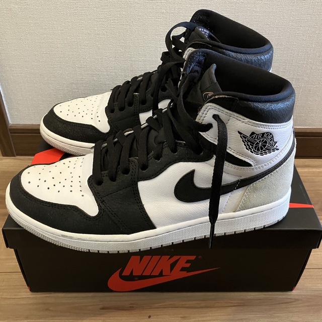 nike jordan 1 high bleached coral 27.5スニーカー