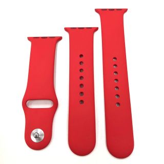 アップルウォッチ(Apple Watch)のアップルウォッチ Apple正規品 バンド 赤 38mm 40mm(その他)