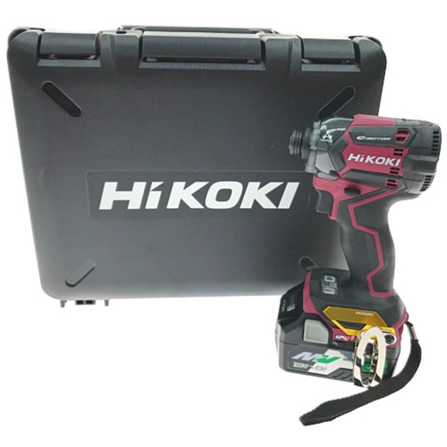 ▼▼HiKOKI ハイコーキ インパクトドライバ WH36DC ブラック×レッド インテリア/住まい/日用品の文房具(その他)の商品写真