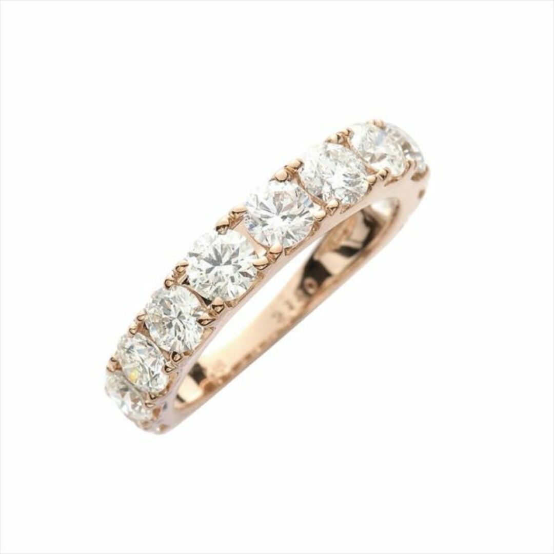 K18 PG 2.0ct ダイヤモンド エタニティ リング#13 - リング(指輪)