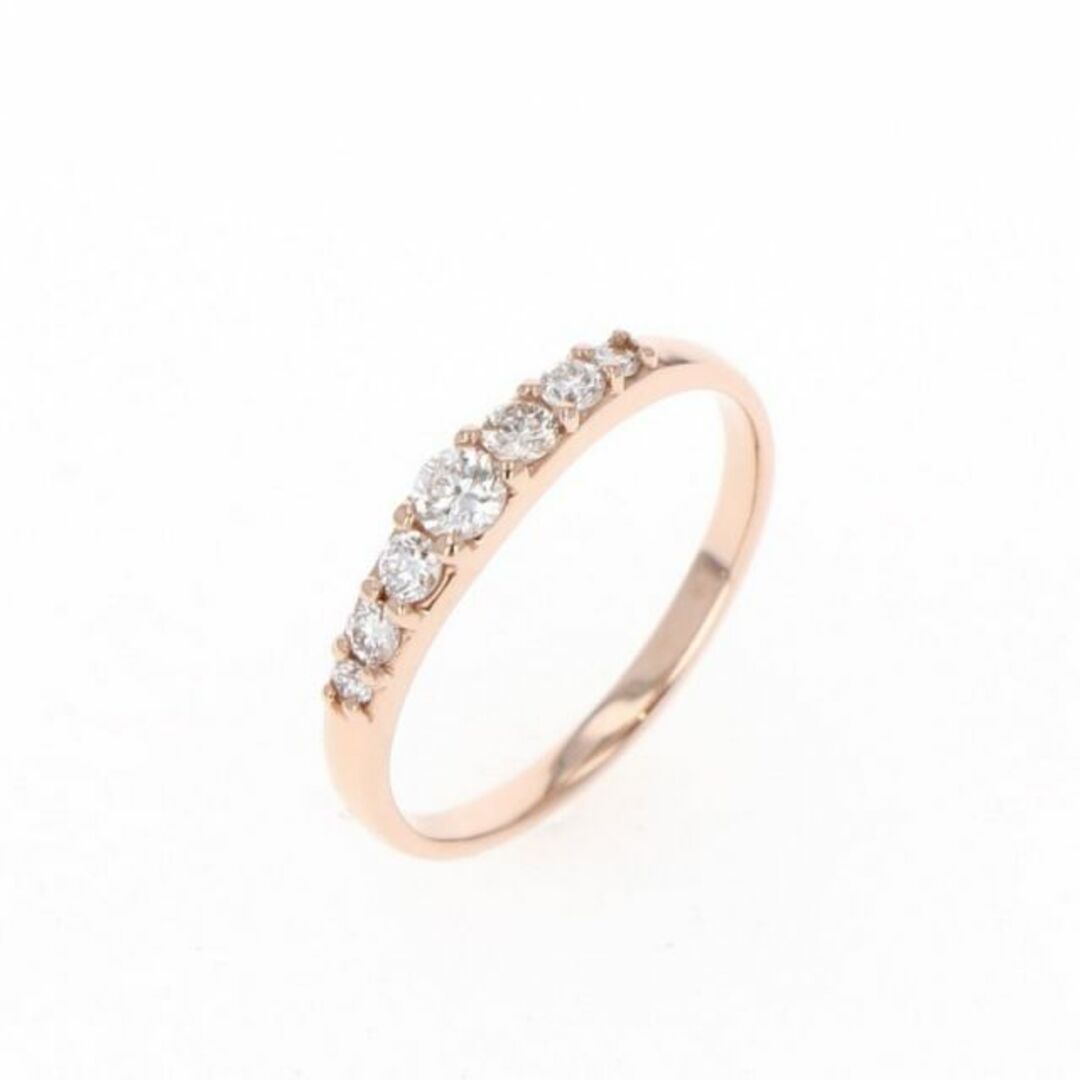 新作揃え K18 PG 0.3ct ラボグロウンダイヤ リング#11 リング(指輪