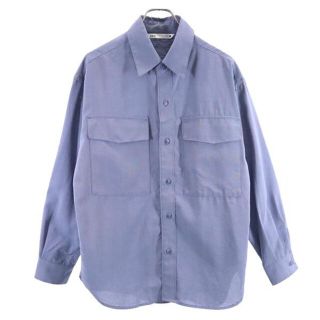 ザラ(ZARA)のザラ 長袖 シャツ S パープル系 ZARA オーバーシャツ メンズ 【中古】  【230410】(シャツ)