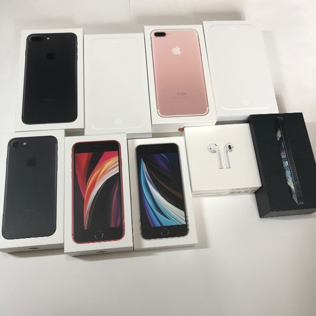 iPhoneの空箱 スマホ/家電/カメラのスマートフォン/携帯電話(その他)の商品写真