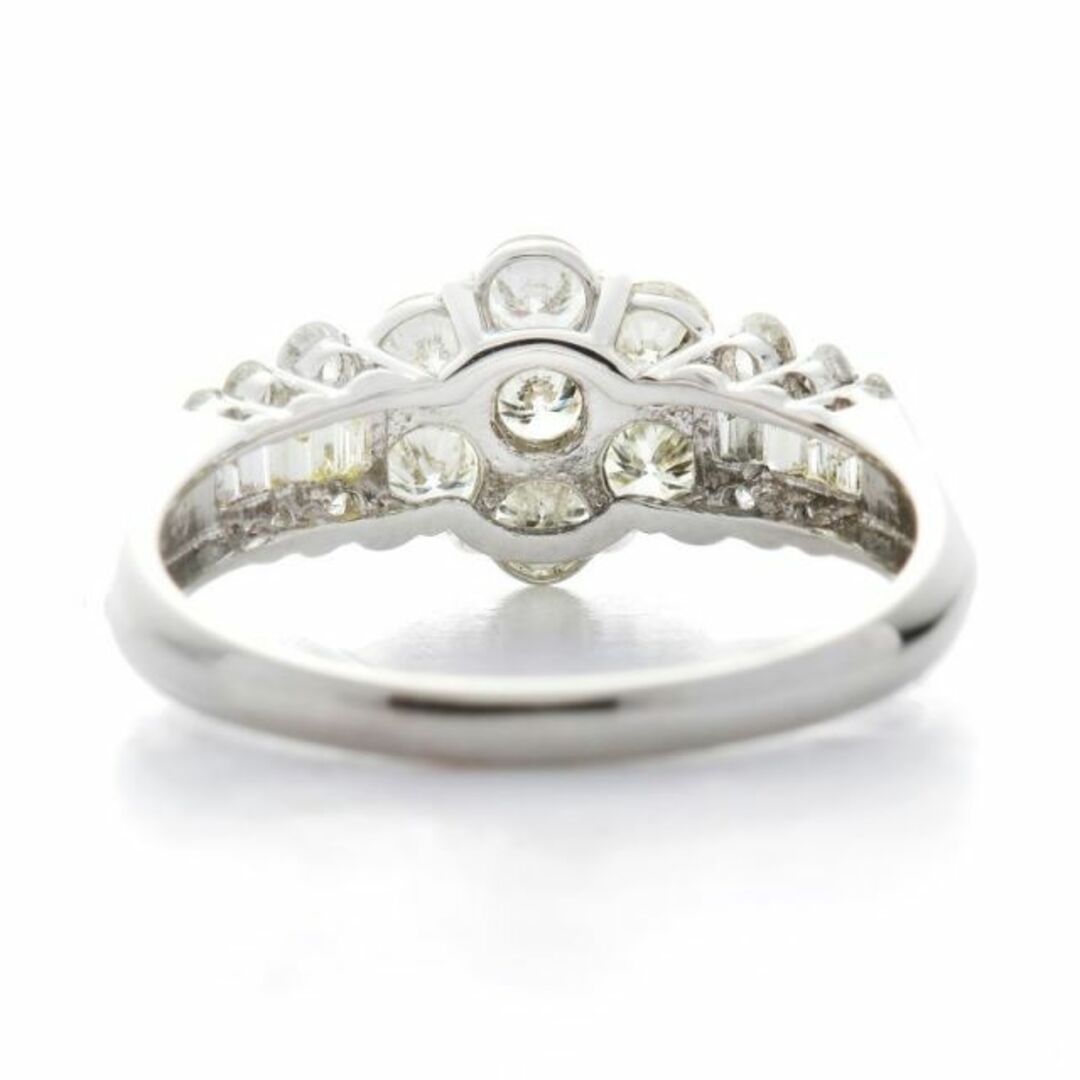 品質満点! プラチナ PT リング#11 ダイヤモンド 1.0ct リング(指輪