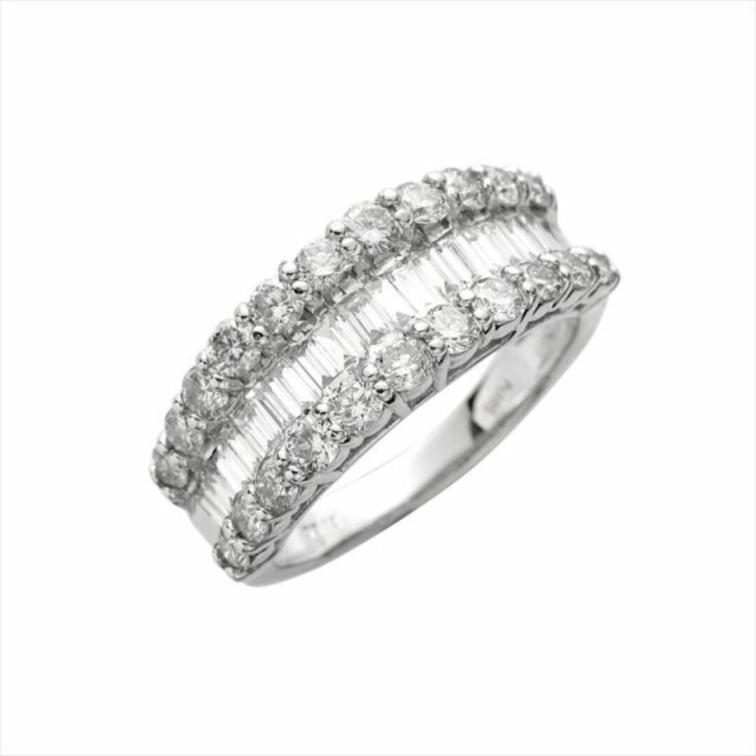 プラチナ PT 2.0ct ダイヤモンド リング#09