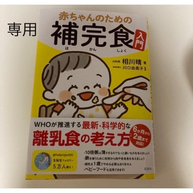 【専用】赤ちゃんのための補完食入門 エンタメ/ホビーの本(住まい/暮らし/子育て)の商品写真