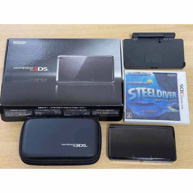 NINTENDO3DS コスモブラック 付属品完備 美品-