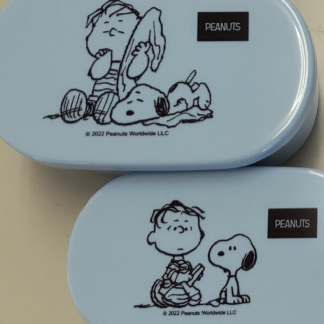 SNOOPY(スヌーピー)のスヌーピーお弁当箱　 インテリア/住まい/日用品のキッチン/食器(弁当用品)の商品写真