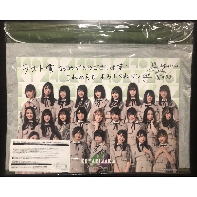 日本に 欅坂46 日向坂46 ローソン くじ うちわ リュック LAWSON