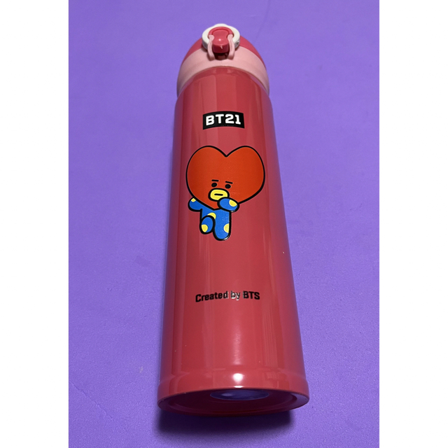 防弾少年団(BTS)(ボウダンショウネンダン)の新品　BTS BT21 バンタン　TATA テテ　水筒　タンブラー　500ミリ インテリア/住まい/日用品のキッチン/食器(タンブラー)の商品写真