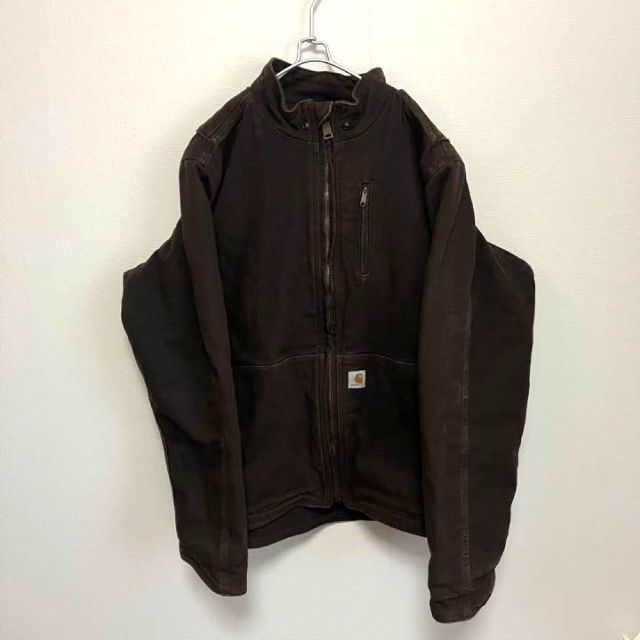 carhartt(カーハート)の古着 XL カーハート ダックジャケット carhartt  モカ ブラウン メンズのジャケット/アウター(ブルゾン)の商品写真