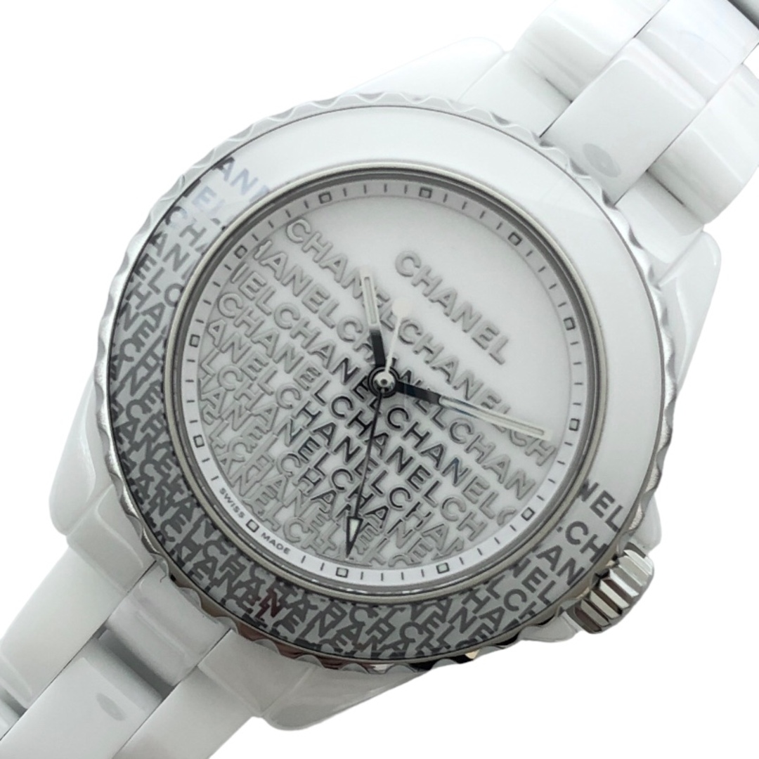CHANEL(シャネル)のシャネル CHANEL J12ウォンテッドドゥシャネル H7419 ホワイト セラミック クオーツ レディース 腕時計 レディースのファッション小物(腕時計)の商品写真