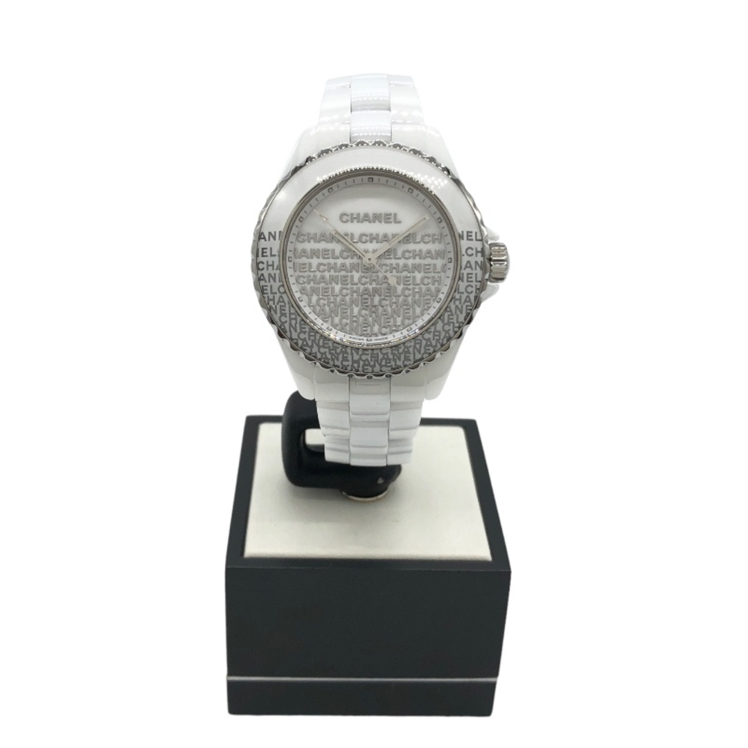 CHANEL(シャネル)のシャネル CHANEL J12ウォンテッドドゥシャネル H7419 ホワイト セラミック クオーツ レディース 腕時計 レディースのファッション小物(腕時計)の商品写真