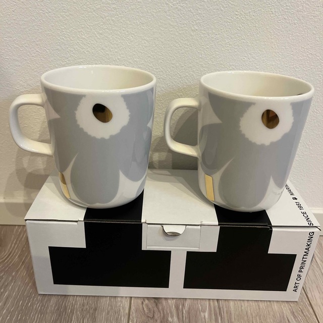 marimekko マグカップ ウニッコ アイシーグレー | www.smartbox.com.sg