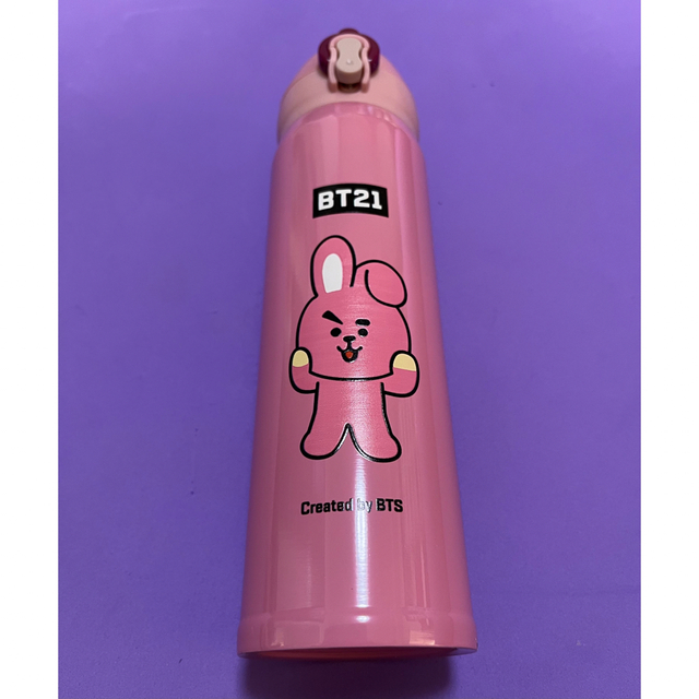 防弾少年団(BTS)(ボウダンショウネンダン)の熱中症対策　BTS BT21 バンタン　COOKY クッキー　水筒　タンブラー インテリア/住まい/日用品のキッチン/食器(タンブラー)の商品写真