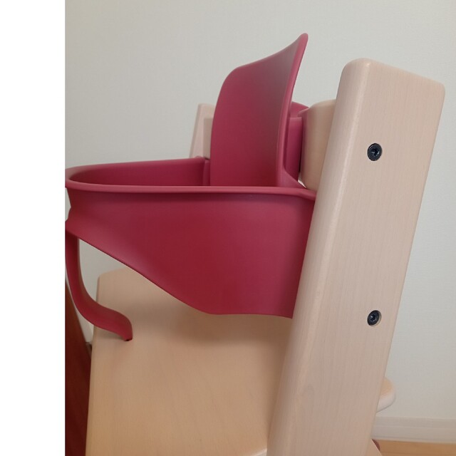 Stokke(ストッケ)の【期間限定値下げ】トリップトラップチェア　ベビーセット付 キッズ/ベビー/マタニティの寝具/家具(その他)の商品写真