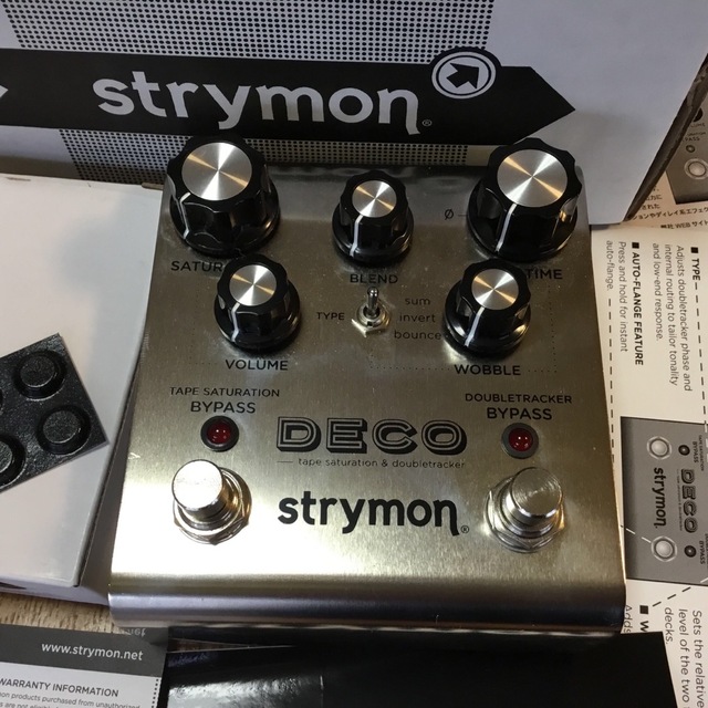 strymon DECO デコ テープサチュレーション ダブルトラッカー