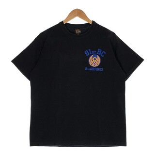 ザリアルマッコイズ(THE REAL McCOY’S)のリアルマッコイズ 91STBC 8TH AIR FORCE プリント Tシャツ(Tシャツ/カットソー(半袖/袖なし))
