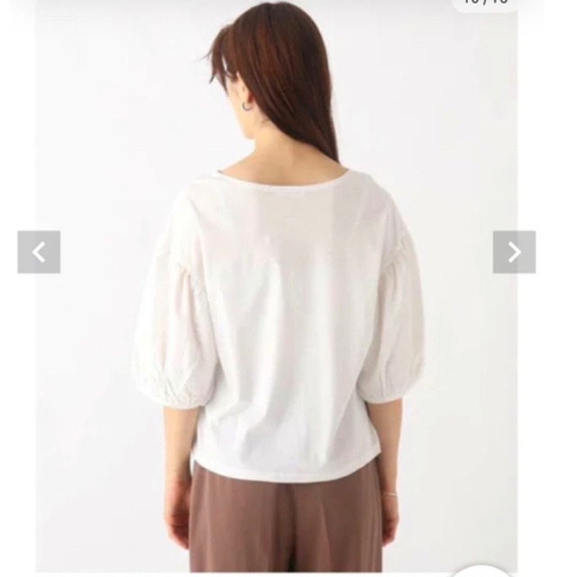 OPAQUE.CLIP(オペークドットクリップ)の新品未使用　OPAQUE.CLIP バルーンスリープカットソー レディースのトップス(Tシャツ(半袖/袖なし))の商品写真