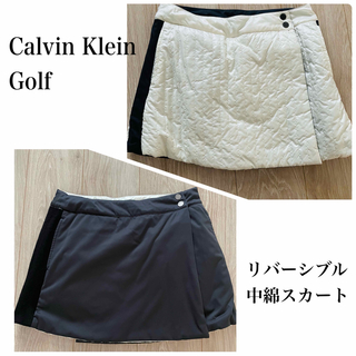 カルバンクライン(Calvin Klein)のCalvin Klein Golf リバーシブル　中綿　巻きスカート(ウエア)