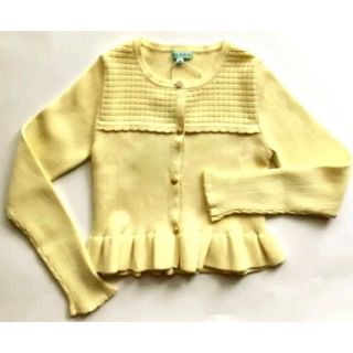 TOCCA - 【特別価格】新品❤︎TOCCAトッカ 長袖カーディガン 黄色 110