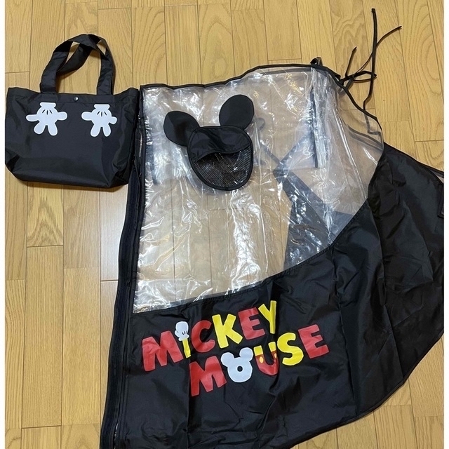 Disney(ディズニー)のディズニー　ベビーカー用雨具　ディズニーランド購入品 キッズ/ベビー/マタニティのこども用ファッション小物(レインコート)の商品写真