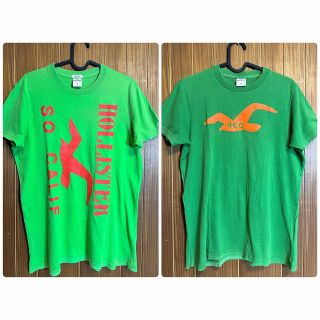 ホリスター(Hollister)のホリスター　Tシャツ　2枚セット　USED美品(Tシャツ/カットソー(半袖/袖なし))