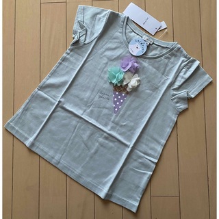 エニィファム(anyFAM)のエニィファム 接触冷感モシャモシャモチーフTシャツ 130(Tシャツ/カットソー)