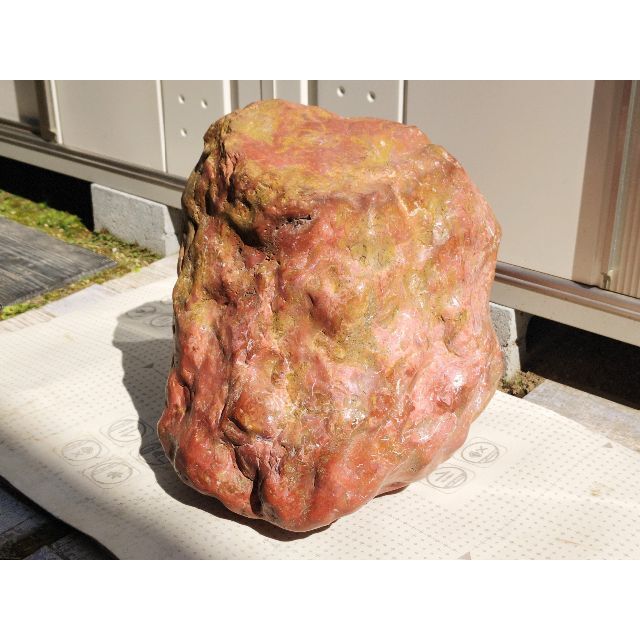 赤玉石 58.6kg 赤石 ジャスパー 碧玉 錦石 鑑賞石 自然石 原石 水石