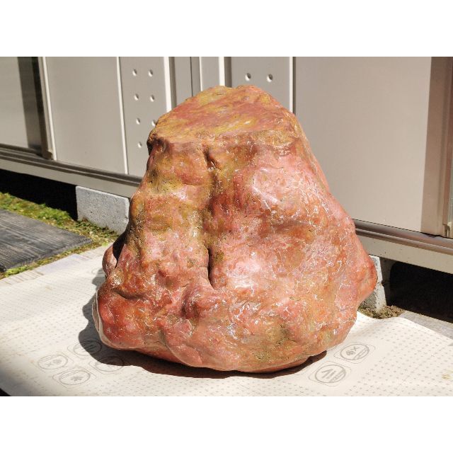 赤玉石 58.6kg 赤石 ジャスパー 碧玉 錦石 鑑賞石 自然石 原石 水石