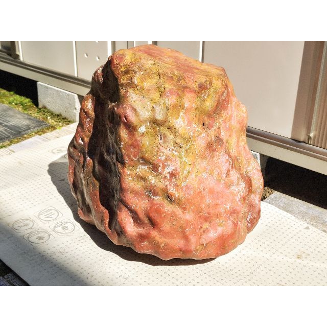 赤玉石 58.6kg 赤石 ジャスパー 碧玉 錦石 鑑賞石 自然石 原石 水石