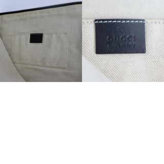 Gucci - GUCCI グッチ セカンドバッグ 353480 キャンバス グレー系