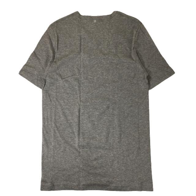 Chrome Hearts(クロムハーツ)の未使用品 クロムハーツ CHROME HEARTS グンゼ 廃盤 Tシャツ 半袖 無地 Vネック CH1115 日本製 GREY グレー 灰色 L【A2】 メンズのトップス(Tシャツ/カットソー(半袖/袖なし))の商品写真