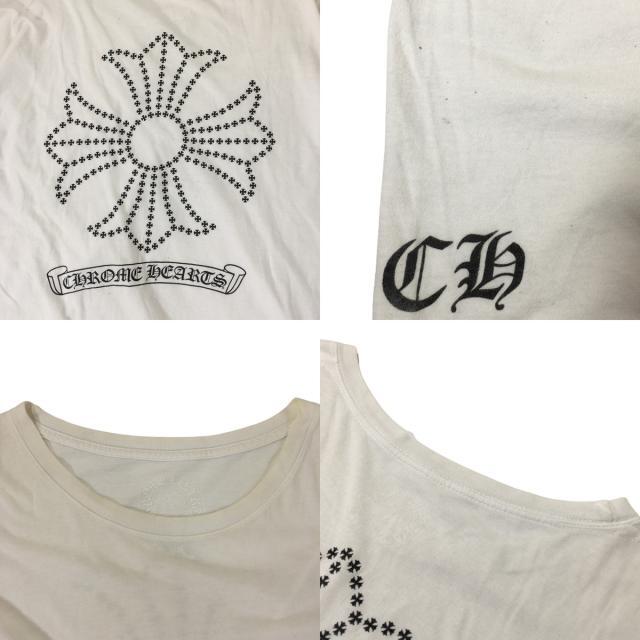 クロムハーツ CHROME HEARTS ビッグT オーバーサイズ ポケットTシャツ CHプラス クロス OVER SIZE S/S BIG TEE 半袖 白 希少 XXL【A2】 3